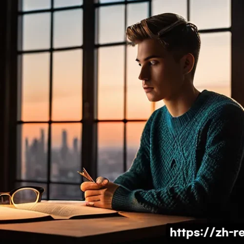 독서 명언 및 철학 - **Prompt: The Luminescence of Ancient Wisdom in a Modern World**
    A captivating, high-resolution ...