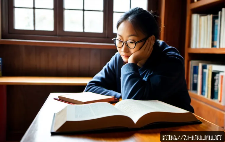 철학 입문서 추천 - Photorealistic quiet home library scene, a thoughtful middle-aged reader seated at a warm wooden des...